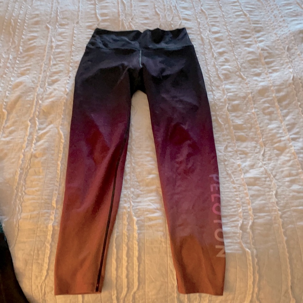 Peloton with sunrise